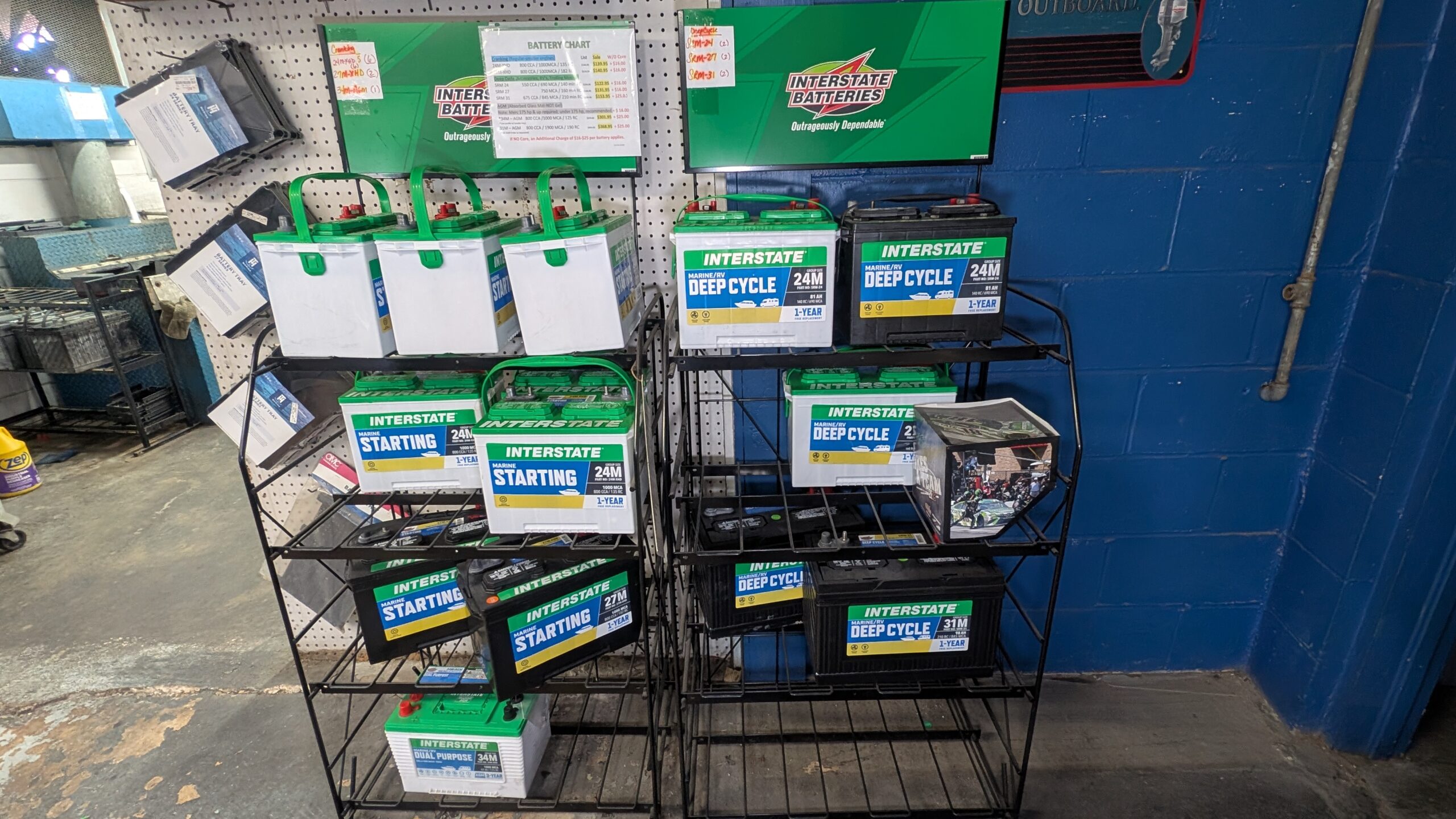 Interstate Batteries, Marine Batteries, Becksoutboardinc.com