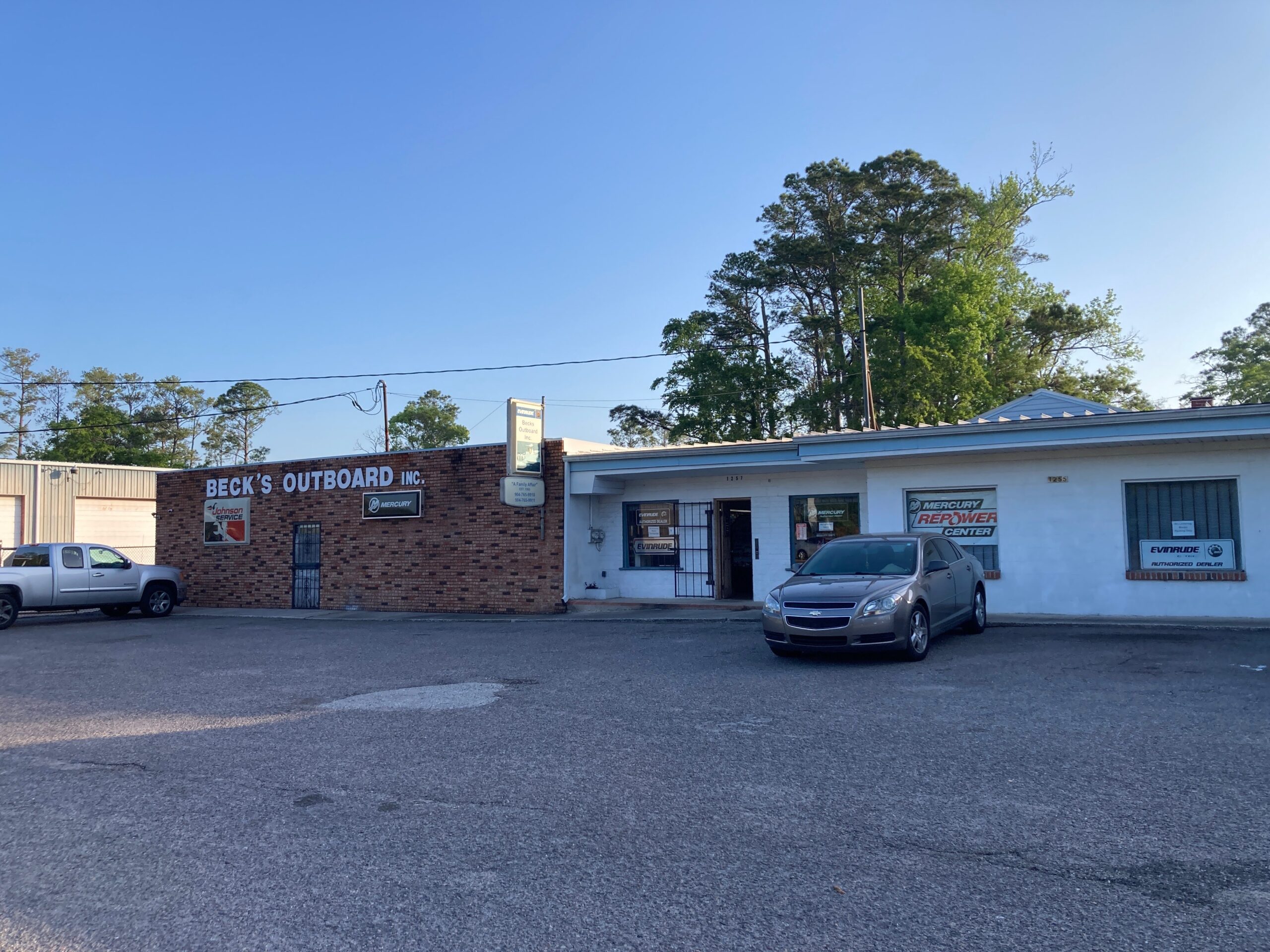 Becks Outboard inc, Storefront, Jacksonville, Fl Mercury Marine Dealership